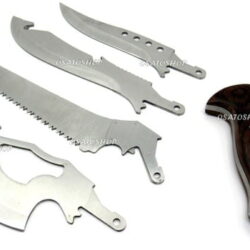Kit Trophy Master Multi-tools Osato Faca Machado Serra Caça Pesca